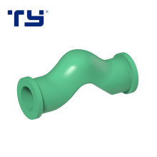 20mm Plastic Pipe Fitting Ppr Bend Bridge Equal Fitting